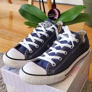 Converse Youth Chuck Taylor All Star Shoes – Navy Blue - Size 3, Used